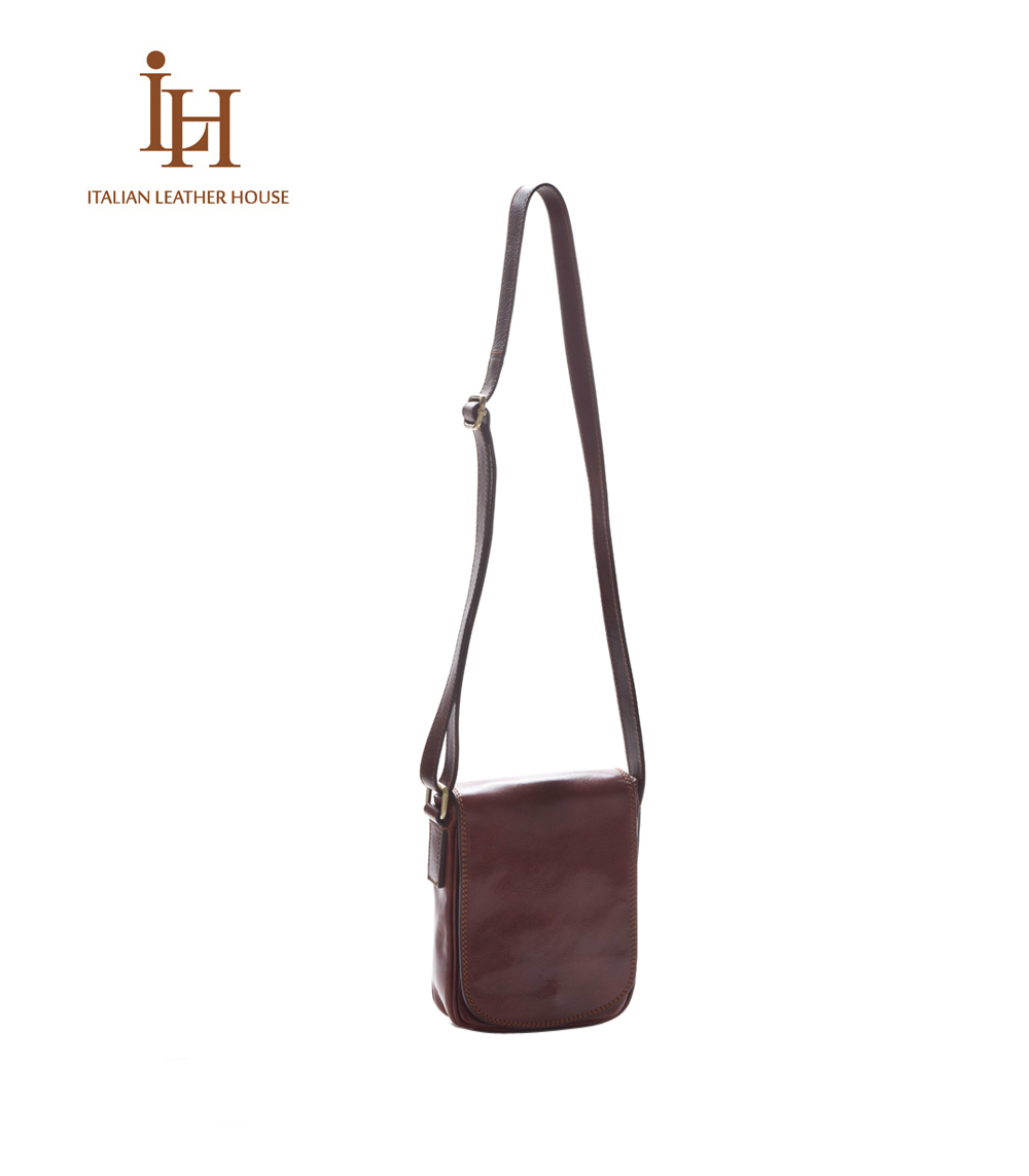 Unisex small casual bag – italian leather house